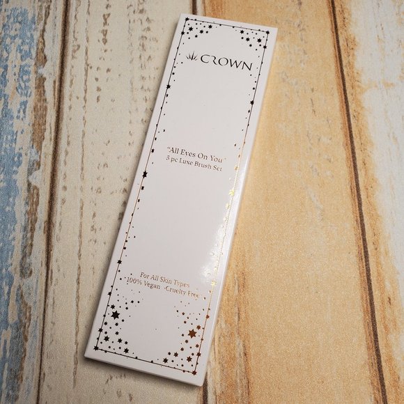 Crown "All Eyes On You" 5pc Brush Set - Picture 1 of 3